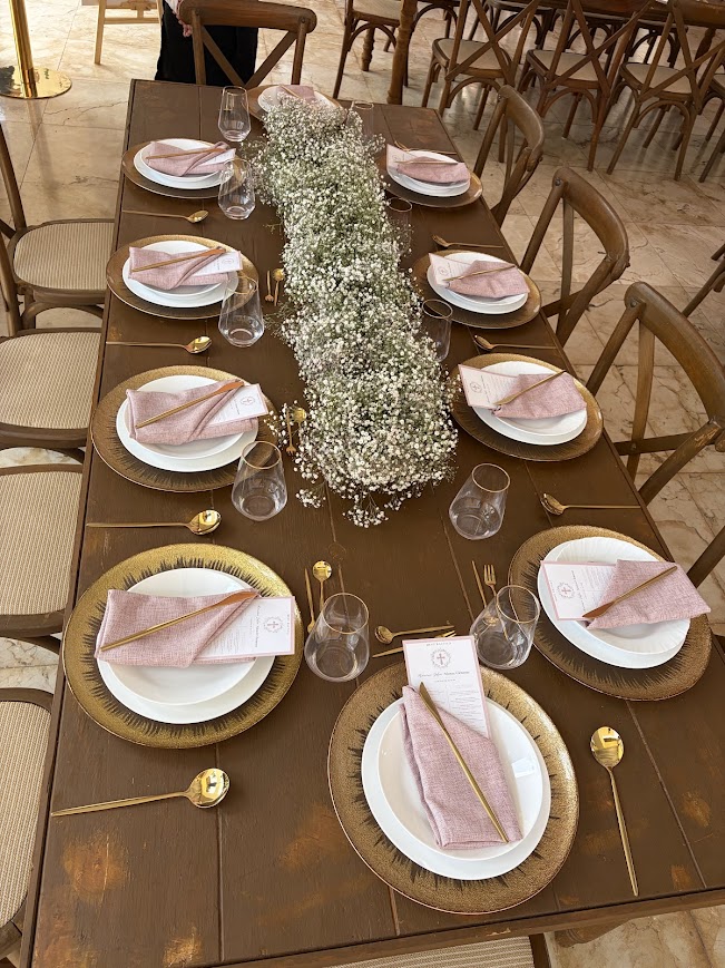 Dise&ntilde;o de mesa exclusivo