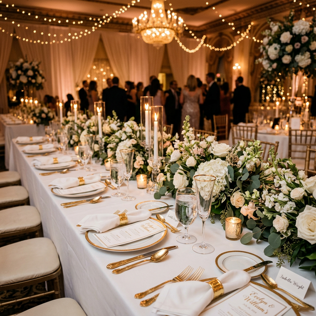 Montajes de mesa y bodas